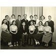 Grade six graduating class of the Borochov School and Kindergarten, Toronto, 1953. Ontario Jewish Archives, Blankenstein Family Heritage Centre, item 4016.|